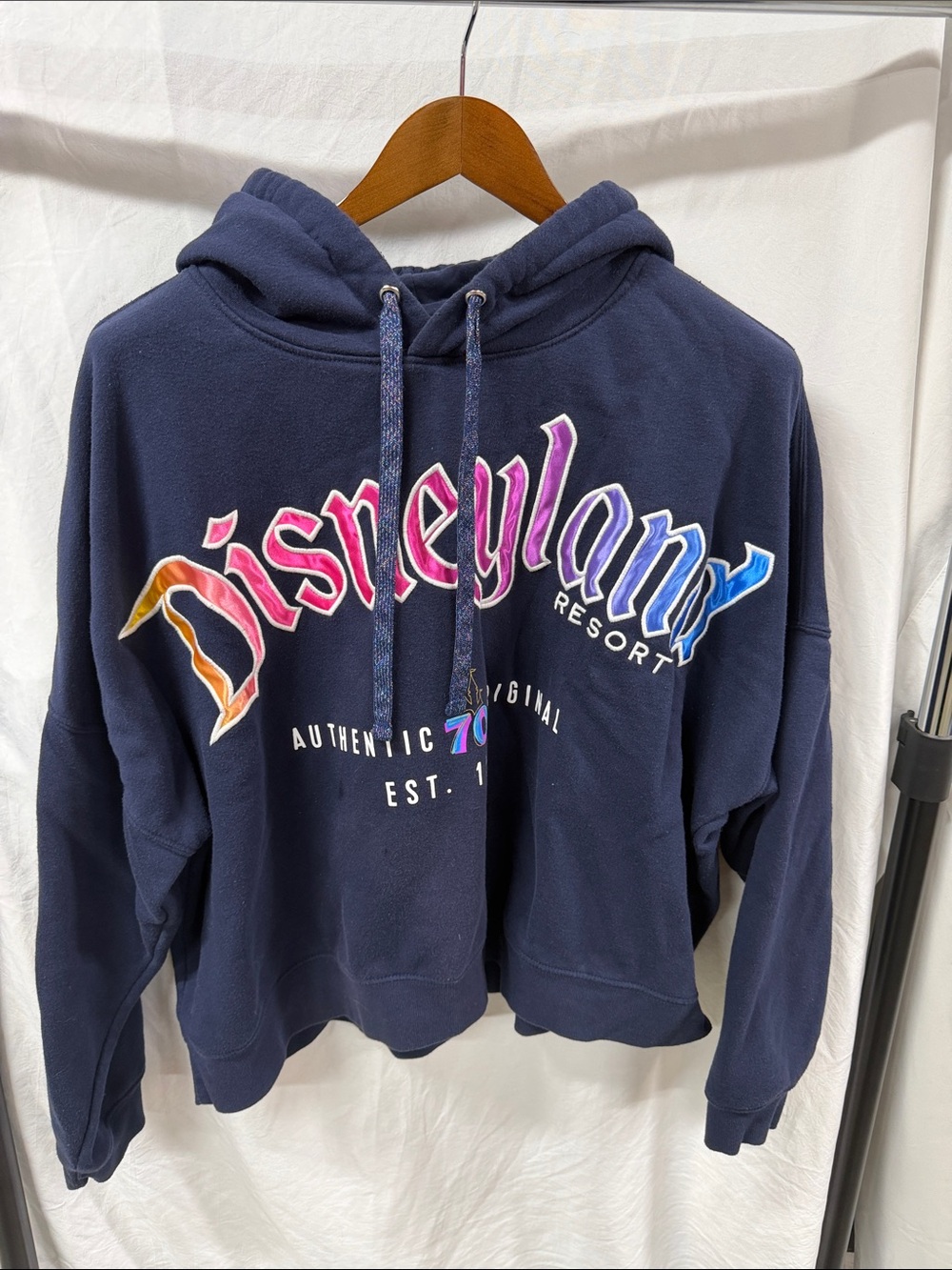 Disneyland 70th Anniversary Navy Hoodie